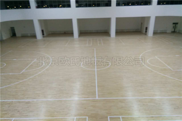 單龍骨運動木地板寧夏石嘴山星海中學(xué)成功案例